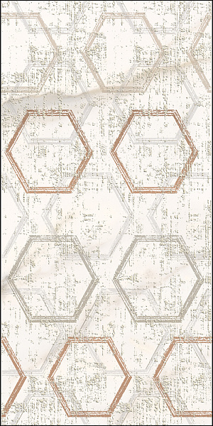 Декор Azori Apulia Oro Hexagon 315x630