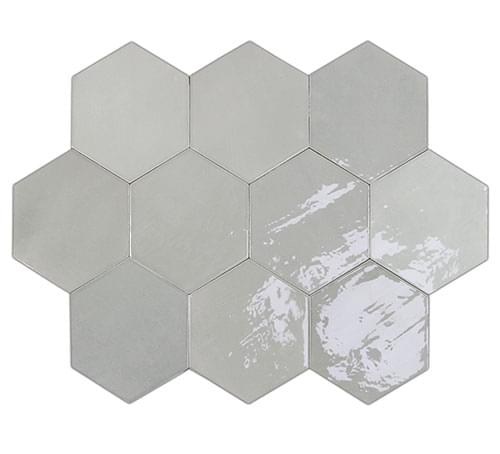 Плитка WOW Zellige Hexa Grey 10.8x12.4
