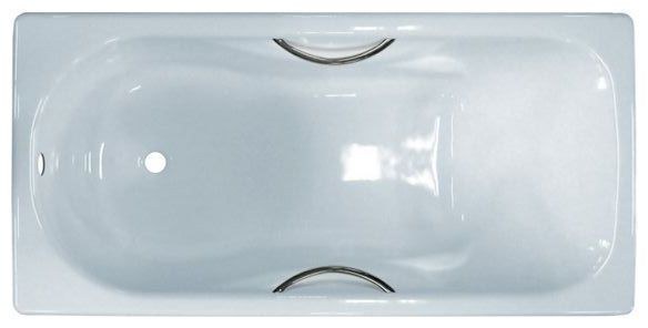 Ванна чугунная Сибирячка 150x75 (без ножек)