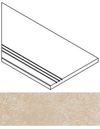 Бортик Italon Materia X2 Грип Magnesio левый 30х60