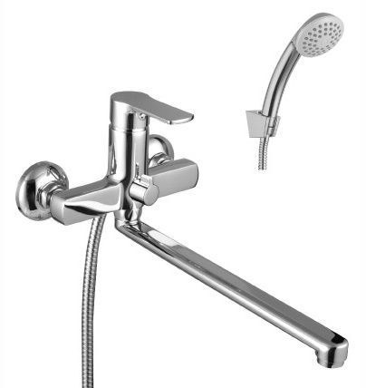 Смеситель Plus Grace LM1551C для ванны с душем, с плоским изливом