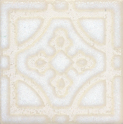 Вставка Амальфи орнамент белый 4