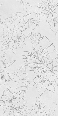 Керамогранит Tropicano flowers 30x60 Серый Матовая