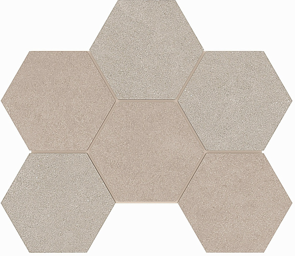 Мозаика Estima Luna LN01/TE01 Hexagon неполированный 250x285