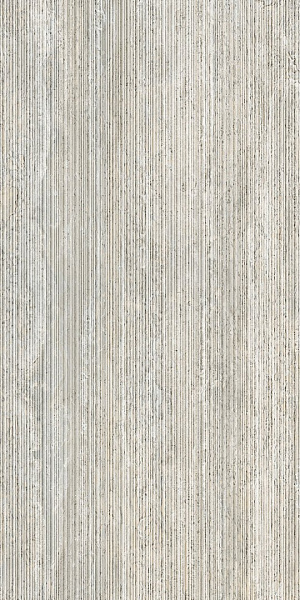 Керамогранит Italgraniti I Travertini Grigio Vein Cut Ribbed 60x120