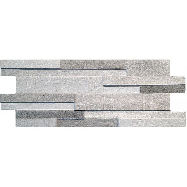Мозаика Brennero Ceramiche Concrete Muretto. Pearl 160x400