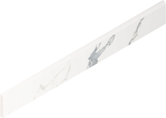 Плинтус Italon Stellaris Statuario White лаппатированный 7,2x60