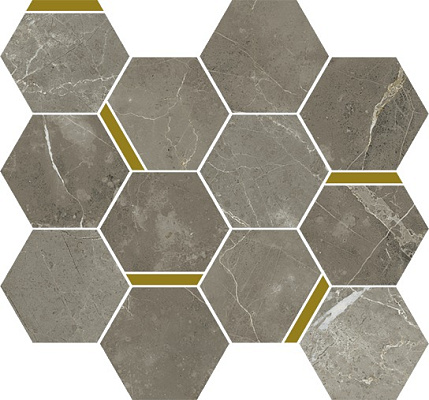 Мозаика Italon Stellaris Tuscania Grey Mosaico Chic