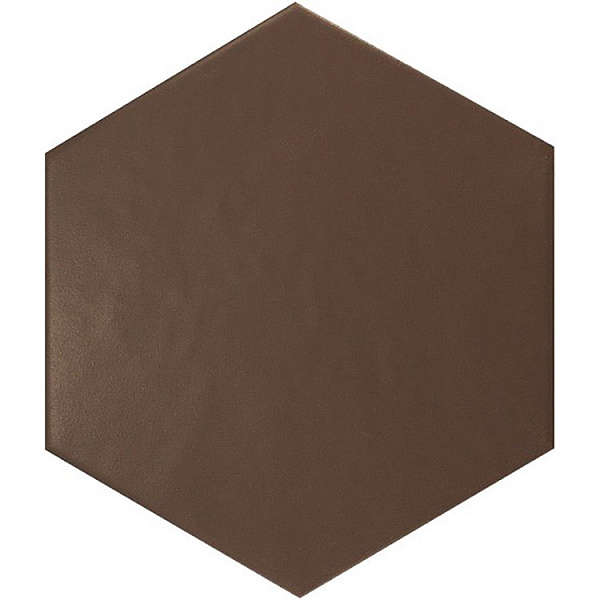 Керамогранит Equipe Hexatile Marron Mate 17,5x20