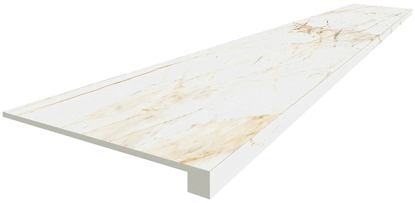 Ступень ColiseumGres Канова Уайт фронтальная 33x60