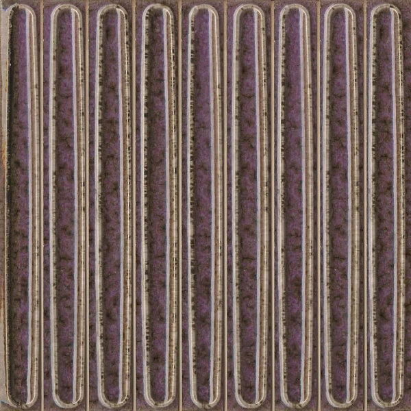 Декор Керама Марацци чипсет Далия фиолетовый глянцевый 20x20x0,95