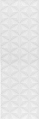 Плитка Kerama Marazzi Диагональ белый структура обрезной