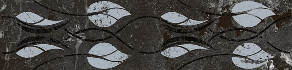 Бордюр Керама Марацци Тубкаль чёрный глянцевый обрезной 30x7,2x0,9