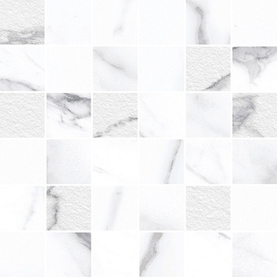 Мозаика Cerdomus  Extremewhite Staturario MSC.48 Bianco Mix 30x30