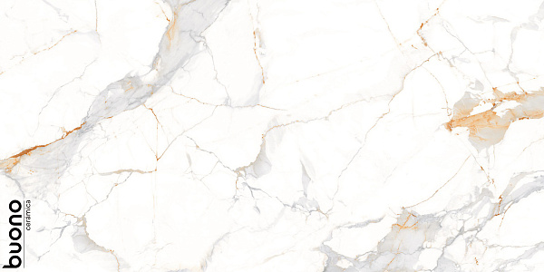 Керамогранит Buono Ceramica Marble Аletta glossy 60x120
