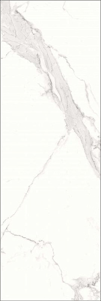 Плитка Creto Avenzo Silver W M R Glossy 1 30x90 Белый Глянцевая