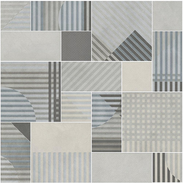 Панно Kerama Marazzi Тассо микс матовый обрезной 600x600