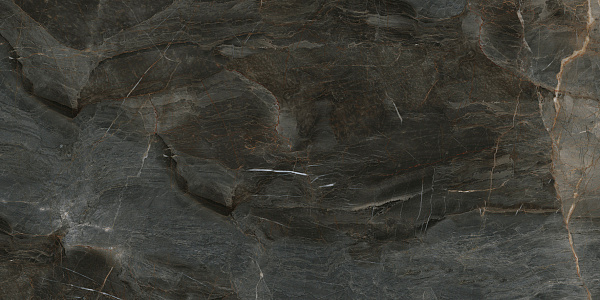 Керамогранит Laparet Stellar Wind темно-серый полированный 60x120