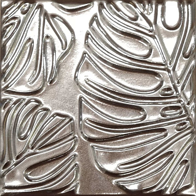 Декор Керама Марацци Агдаль 2 металл глянцевый структура 15x15x0,9