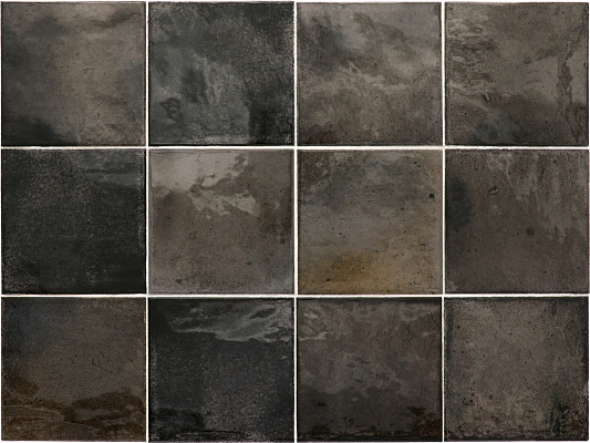 Плитка Equipe Hanoi Black Ash 100x100
