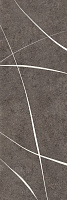Плитка Керамин Флокк 4С коричневый 30х90