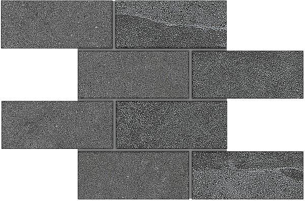 Мозаика Estima Luna LN03/TE03 Bricks Big неполированный 286x350
