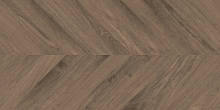 Керамогранит Laparet Wood Latina Brown Chevron коричневый матовый карвинг 60x120