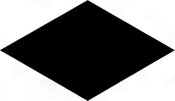 Декор Керама Марацци Риад чёрный глянцевый 13,5x7,8x0,9