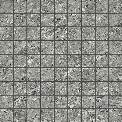 Мозаика Grasaro Crystal Серый Mosaic 30x30 полированная