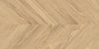Керамогранит Laparet Wood Latina Miele Chevron бежевый матовый карвинг 60x120