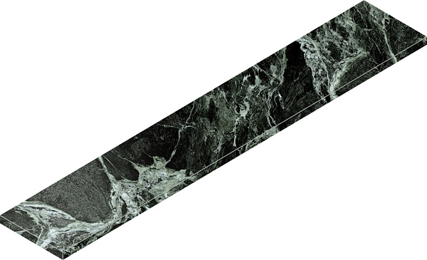 Ступень Italon Magma Alpi Green угловая левая 33x160