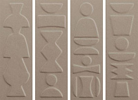 Плитка 41zero42 Nok Totem Taupe 6,5x20