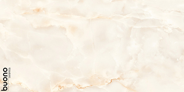 Керамогранит Buono Ceramica Onice Crema carving 60x120