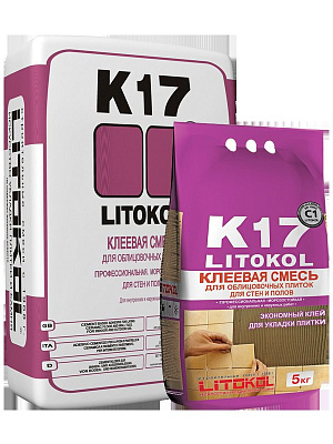Плиточный клей LitoKol К17  25кг