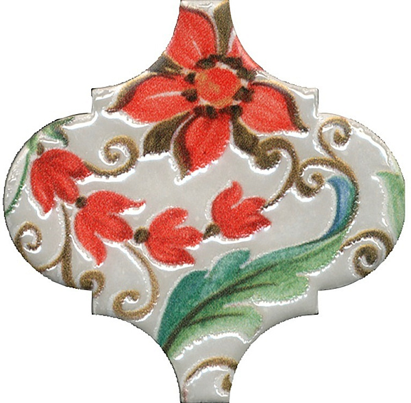 Декор Kerama Marazzi Арабески Тоскана 1 глянцевый 65x65