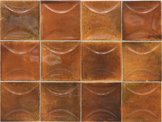 Плитка Equipe Hanoi Arco Burnt Red 100x100