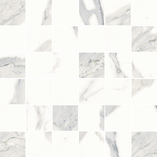 Мозаика Italon Stellaris Statuario White Mosaico