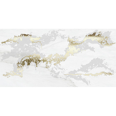 Декор Brennero Ceramiche Venus DEC. Solitaire Gold-White 600x1200