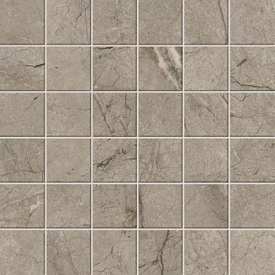 Мозаика Atlas Concorde Forte Dei Marmi Mystic Grey Mosaic lappato