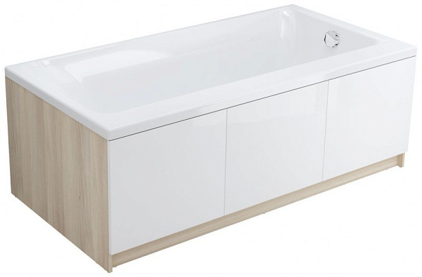 Модуль для ванны Smart 160 фронтальный, белый