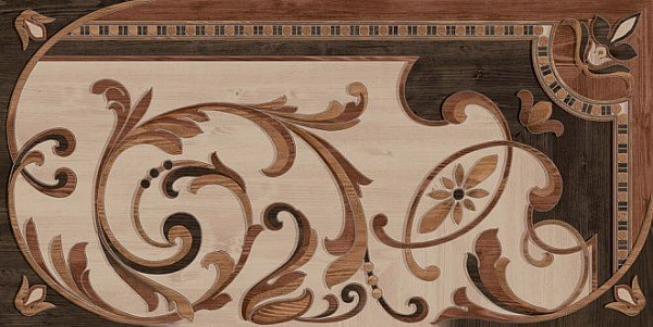 Керамогранит Kerama Marazzi Гранд Вуд декорированный правый обрезной
