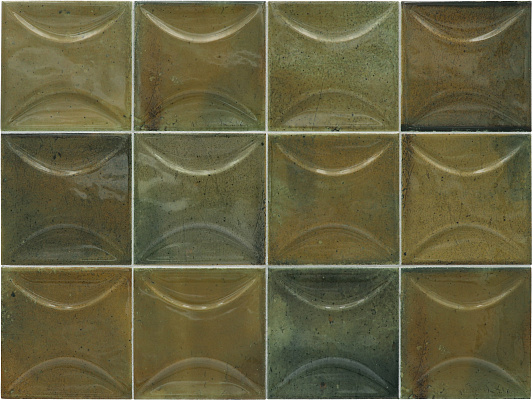 Плитка Equipe Hanoi Arco Wid Olive 100x100