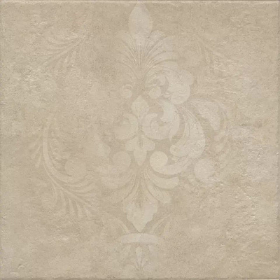 Керамогранит Керама Марацци Хадду бежевый матовый декорированный 40,2x40,2x0,8