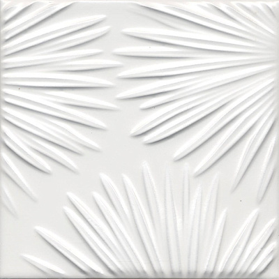 Декор Керама Марацци Агдаль 4 белый матовый структура 15x15x0,9