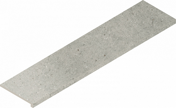 Ступень Италон Форум Стоун Сильвер угловая правая 33x120