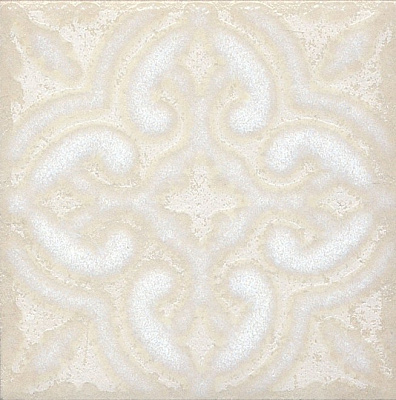 Вставка Амальфи орнамент белый 1