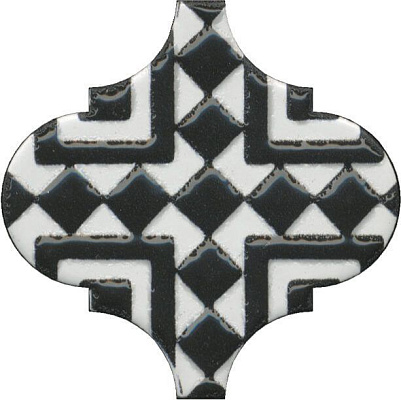 Декор Kerama Marazzi Арабески глянцевый орнамент OSA2565000