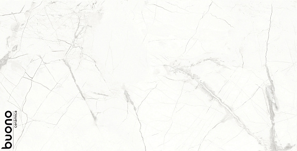 Керамогранит Buono Ceramica Marble Statuario Alba glossy 60x120