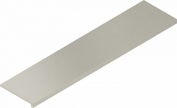 Ступень Италон Форум Слим Сильвер угловая правая 33x120