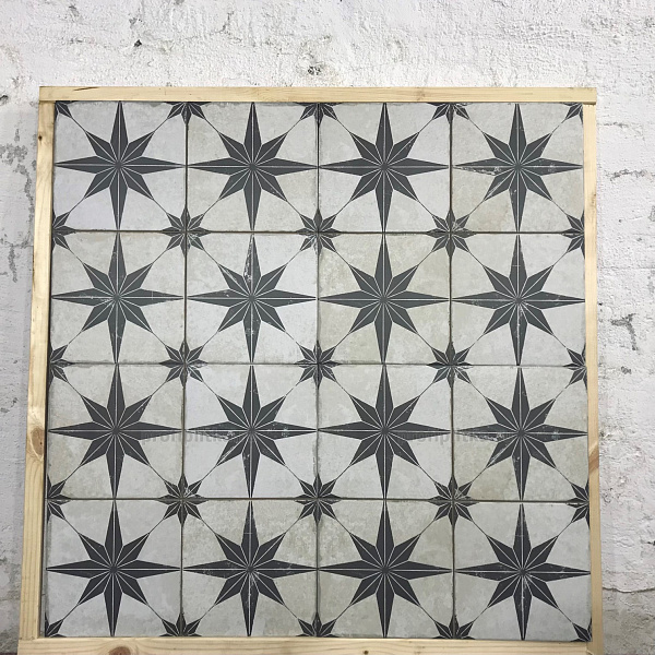 Керамогранит Etili Seramik Scintilla Black Pre-cut 45x45